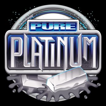 pure platinum slot game logo